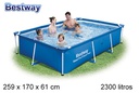 Piscina Deluxe 2.300 l. bw 259x170 cm