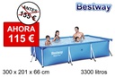 Piscina Deluxe con depuradora 3.300 l.