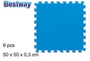 Pack 9 láminas esponja suelo piscina bw 50x50 c