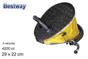 Hinchador pie 3 válvulas bolsa bw 4.200 cc