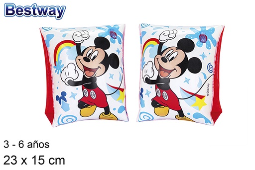 [200402] Flotteur pour bras gonflable Mickey et Minnie assorti bw