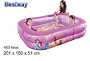 Piscina princesas Disney caja bw 201x150 cm