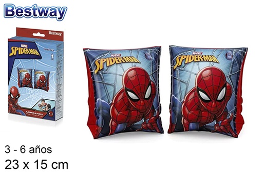 [200425] Spiderman inflatable sleeves box bw 23x15 cm