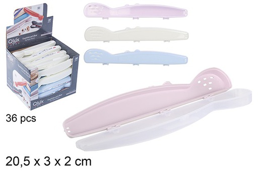[200482] Plastic toothbrush case