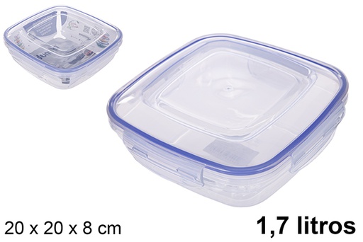 [200492] Lunch box hermétique carrée Seal 1,7 l.