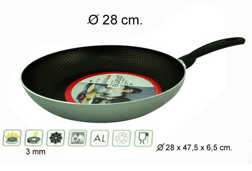 [200530] Silver frying pan 28 cm