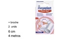 Pack 2 vendas elásticas + broche 4 m. x 6 cm