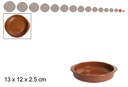Casseruola in argilla con manici 12 cm