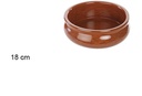 Curved clay saucepan 18 cm