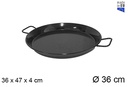 Paella esmaltada 36 cm - La ideal -