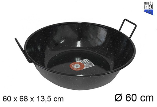 [201319] Frigideira funda esmaltada com alças 60 cm