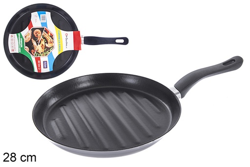 [201352] Carmela grill esmaltada antiadherente 2 capas 28 cm