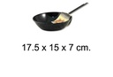 Frigideira funda esmaltada com alça 14 cm