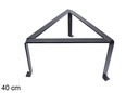 Trébede triangular forja n.3 40 cm