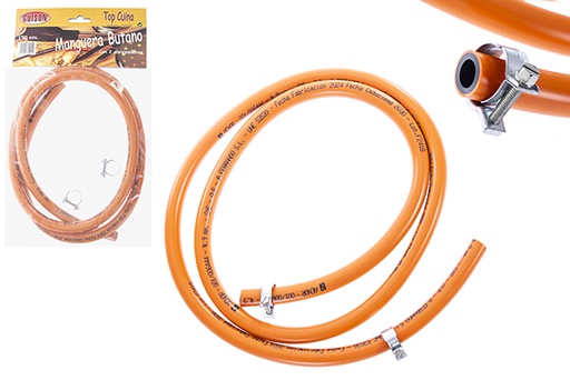 [201402] Blister de mangueira + braçadeira de gás butano