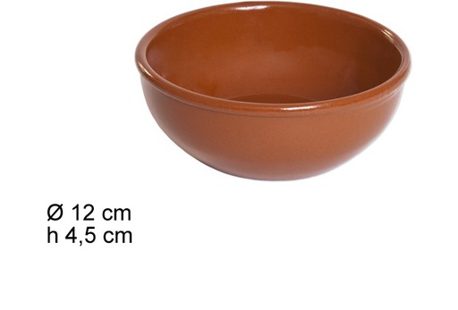 [201437] Clay bowl 12 cm