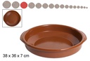 Clay saucepan with handles 36 cm