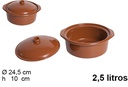 Clay cocotte 2,5 l.