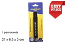 Blister 1 rotulador permanente negro