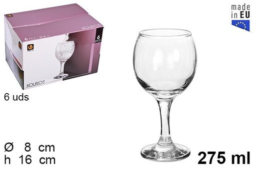 [202305] Glass water cup Kouros 275 ml