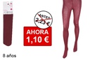 Panty termal niña granate 8 años