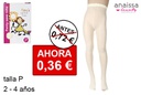 Panty niña opaco marfil talla P