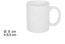 Taza mug cerámica blanca 310 ml