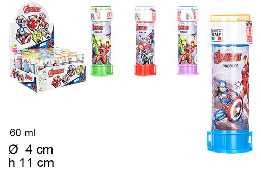 [202585] Tubo pompas de jabón Avengers 60 ml