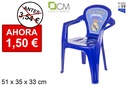 Silla plástico infantil Real Madrid