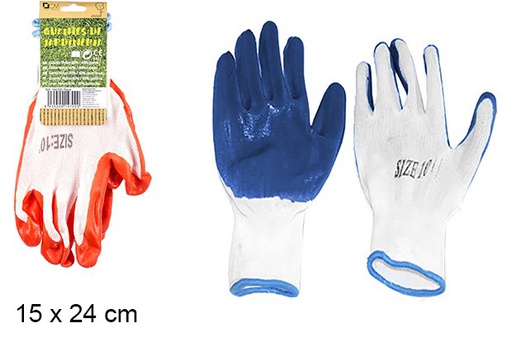 [104700] Guantes colores de jardineria