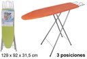 Mesa planchar metálica con soporte simple