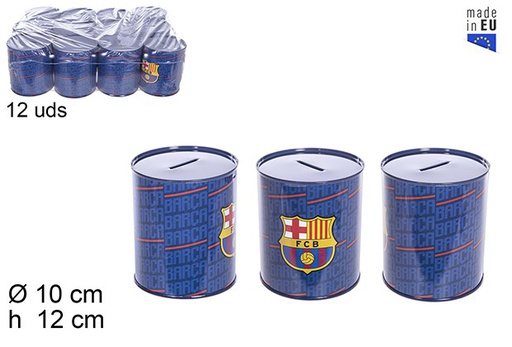 [200703] Hucha metal fc barcelona 10x12cm