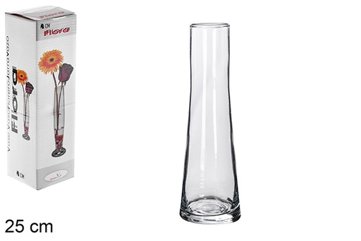 [036147] Florero vidrio Daniela 25 cm