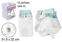 Pack 10 pañales para mascotas (XL)