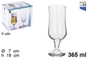 Copa cristal cerveza/cocktail Ariadne 365 ml