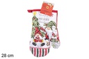 Manopla horno decorado Navidad 28 cm 
