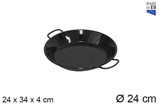 [201287] Paella émaillée 24 cm - La ideal -