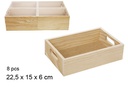 Wooden box 22,5x15 cm