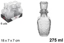 Botella cristal licor Turia 275 ml