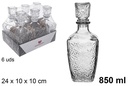 Botella cristal licor Turia 850 ml