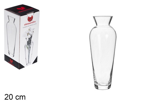 [105518] Vase en verre 20 cm