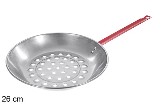 [201321] Padella di castagne lucida 26 cm