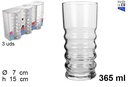 Vaso cristal agua Twist 365 ml