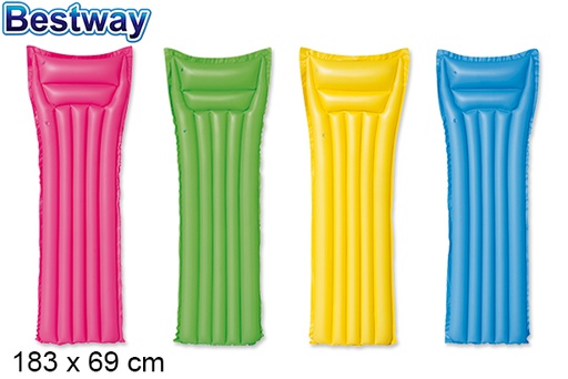 [200253] Colchoneta hinchable colores surtidos bolsa bw 183x69 cm
