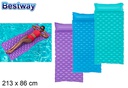 Matelas gonflable enroulable sac bw 213x86 cm