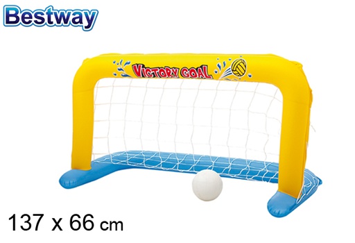 [200300] Inflatable Water Polo goal for pool box bw 137x66 cm