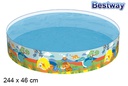 Inflatable dinosaur pool Fill y Fun 244x46 cm