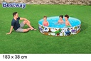 Piscina gonfiabile per dinosauri Fill y Fun 183x38 cm