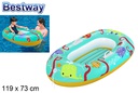 Barco infantil crustáceo feliz caixa bw 119 cm