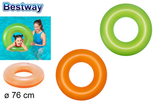 [203018] Flotador neón Frosted bolsa bw 3-6 años 76 cm